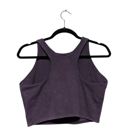 Athleta Conscious Garment Wash Crop D-DD, Mythical Purple SIZE L - Picture 9 of 9